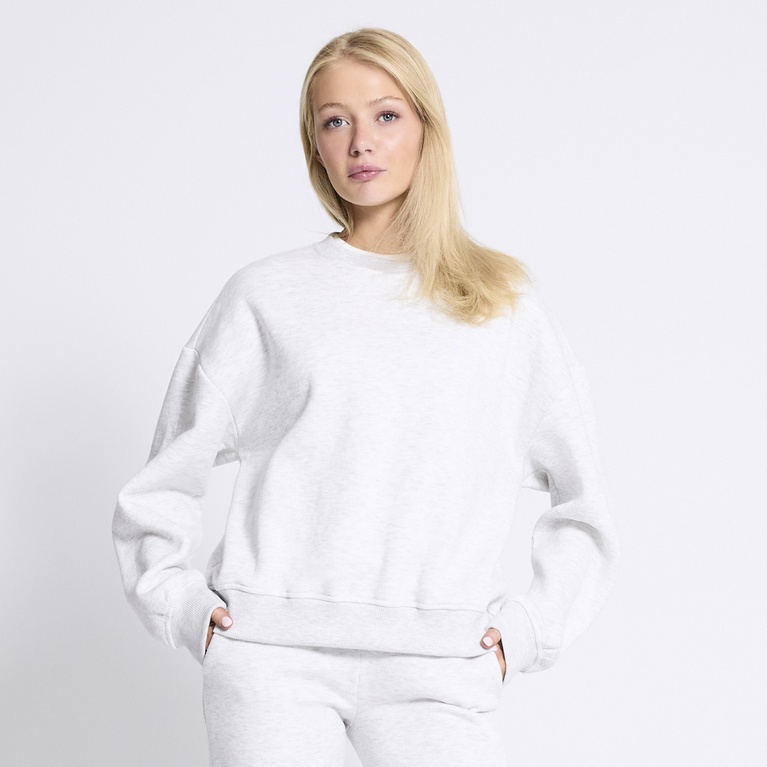 Heavy sweatshirt "Nora" Grey Melange